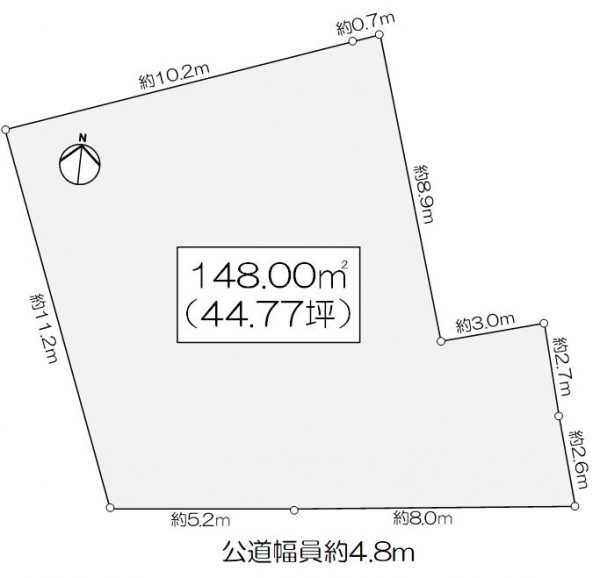 神戸市東灘区御影山手 間取画像